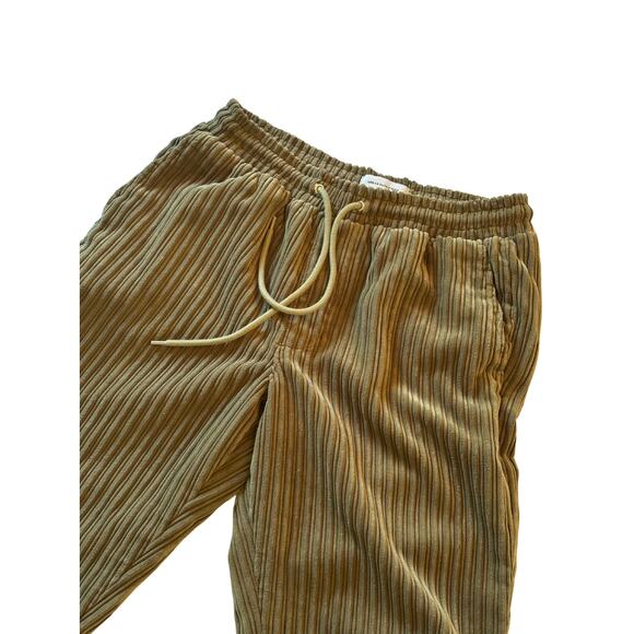 Urban Outfitters Olive Green Corduroy Pants | Ribbed Relaxed Fit | Women’s Small - Picture 3 of 12